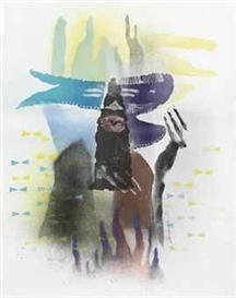 David Hammons, Untitled (Body Print)