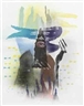 David Hammons, Untitled (Body Print)