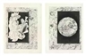 Shahzia Sikander, 2 works: Fantastical Forms #1 and #2