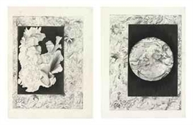 Shahzia Sikander, 2 works: Fantastical Forms #1 and #2