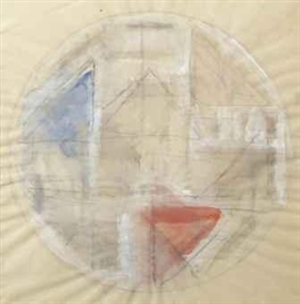 Bart van der Leck, Untitled, design for a plate