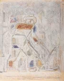 Bart van der Leck, Study of 'De Maaier' (The Reaper)