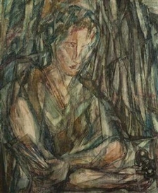 Max Oppenheimer, A Portrait of a Painter