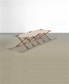 Salvatore Scarpitta, Cot in Lock Step Sled II