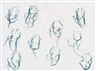 Ghada Amer, Untitled (Fingers in Pink)