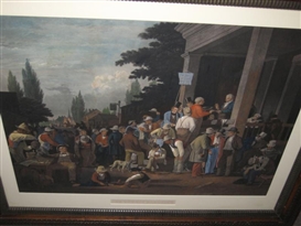 George Caleb Bingham, County Election, 1854