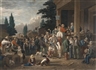 George Caleb Bingham, County Election, 1854