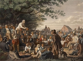 George Caleb Bingham, Stump Speaking, 1856