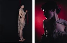Martin Eder, 2 works: Julia: Vorstufe; Julia: Nichtrauchen