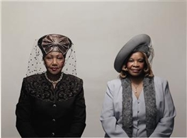 Julie Moos, Mrs. Merritt and Mrs. Crum (from Hat Ladies series)