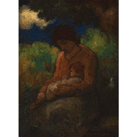 Eugene Higgins, Mother and Child