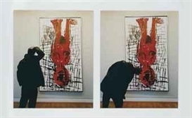 Jonathan Monk, Untitled (So this is Modern Art Georg!) (2 parts)