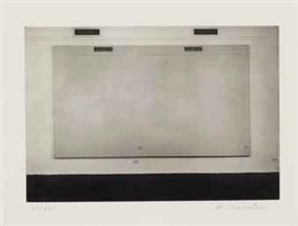William Anastasi, Untitled (Six Sites), 1966