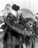 George Rodger, Untitled (African man, Dance of the Latuka)