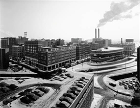 Nicholas Nixon, View of Turnpike Entrance, Boston