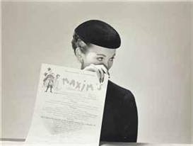 Louise Dahl-Wolfe, At Maxim's, c. 1950