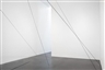 Exhibition of important sculptures and drawings by Fred Sandback opens at David Zwirner