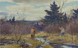 Odgen M. Pleissner, Woodcock Shooting