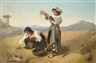 Anton Romako, After the Harvest