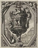 Jean Le Peautre, 13 works: Ornament, Vasen, Interiuer und Genrestichen