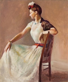Guy Pène du Bois, Lady in White