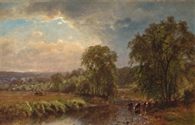 James McDougal Hart, Summer Landscape