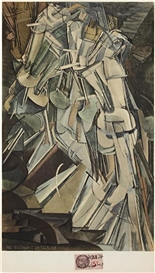 Marcel Duchamp, Nude Descending a Staircase No. 2 (Nu descendant un escalier No. 2)