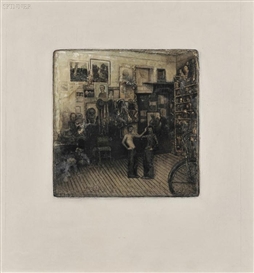 Gregory Gillespie, Double Image in Easthampton