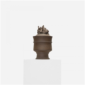 Viola Frey, Lidded vessel