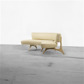 Vladimir Kagan, Floating Curve sofa