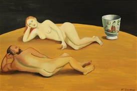Tatiana Nazarenko, People on Table