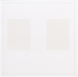 Robert Ryman, Untitled from the On the Bowery Portfolio