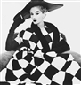 Irving Penn, Harlequin Dress (Lisa Fonssagrives-Penn), New York