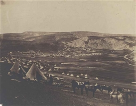 Roger Fenton, Cavalry Camp, Balaklava