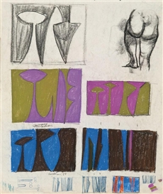 Lorser Feitelson, Untitled