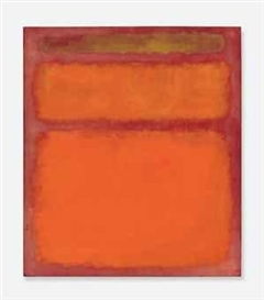 Mark Rothko, Orange, Red, Yellow