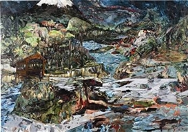 Hernan Bas, The Bats and the Barn Bridge