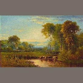 James McDougal Hart, Late summer landscape