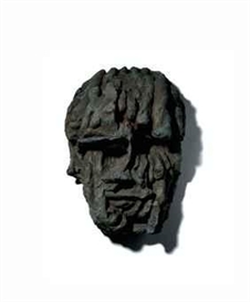 Thomas Houseago, Portrait (Earth Mask)