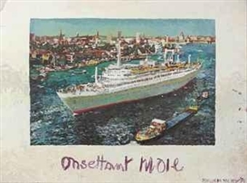 Malcolm Morley, Onsettant Moie