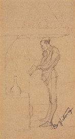Carl Spitzweg, THE ALCHEMIST