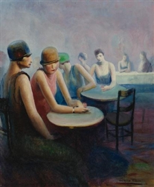 Guy Pène du Bois, CAFÉ DÔME