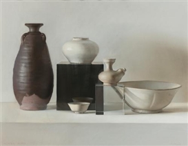 Claudio Bravo, VASIJAS DE PORCELANA