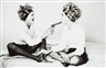 Ellen von Unwerth, Linda and Christie with Toy Gun