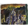 Carlos Almaraz, 2 Works : Lady of the Buffos ; Liquid Colors
