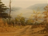 Victor Jones, Valley Landscape through Country Gate