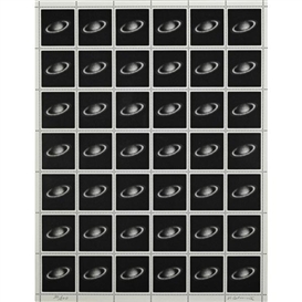 Vija Celmins, Saturn Stamps