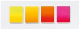 Rupprecht Geiger, MULTIPLES MODULATIONEN (CITRON, GELB, ORANGE, PINK)