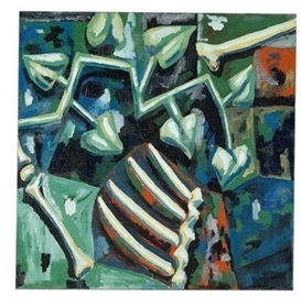 Hubert Schmalix, Untitled, belonging to the 'Leben und Tod' cycle