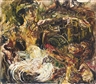 Affandi, At the Cockfight
